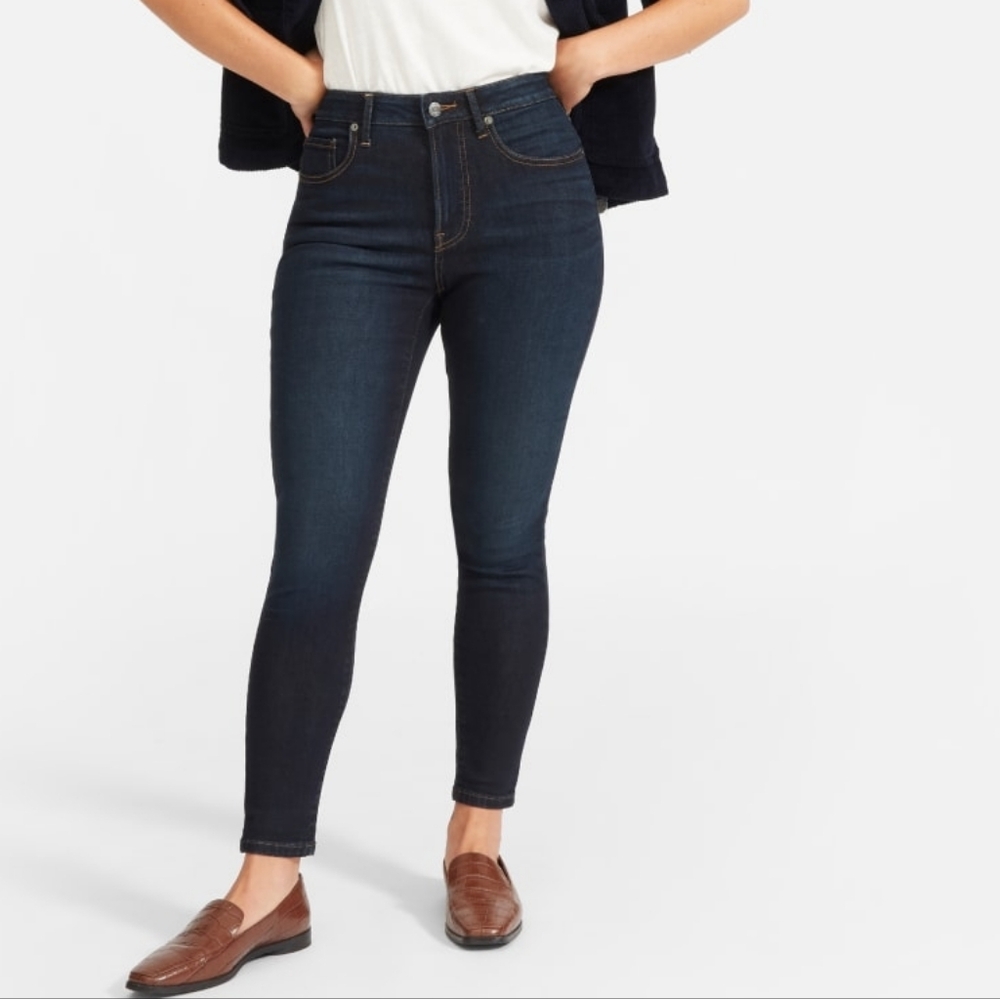 Everlane Curvy High Rise Skinny Jeans 24